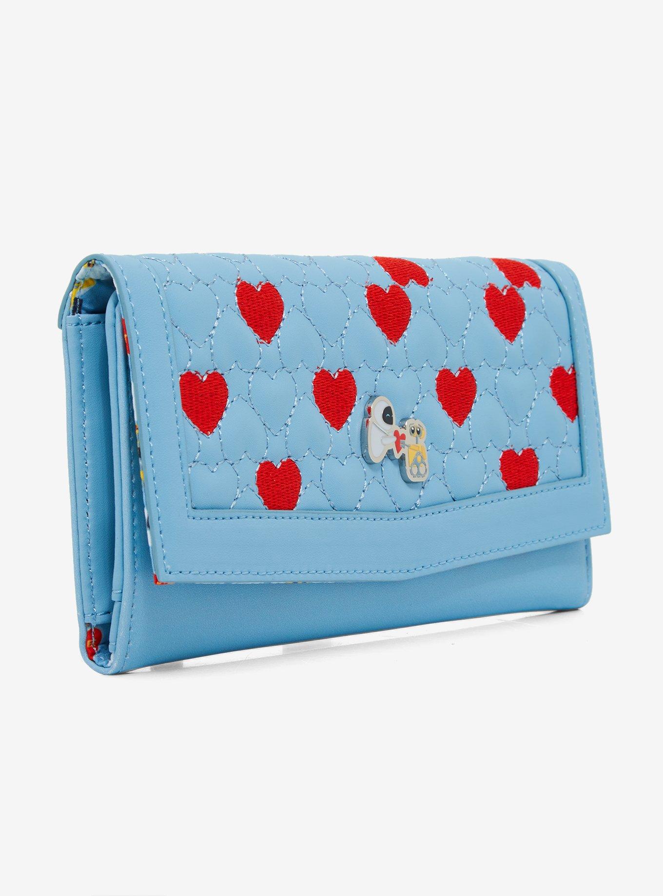 Disney Pixar Wall-E Heart Quilt Wallet - BoxLunch Exclusive, , alternate