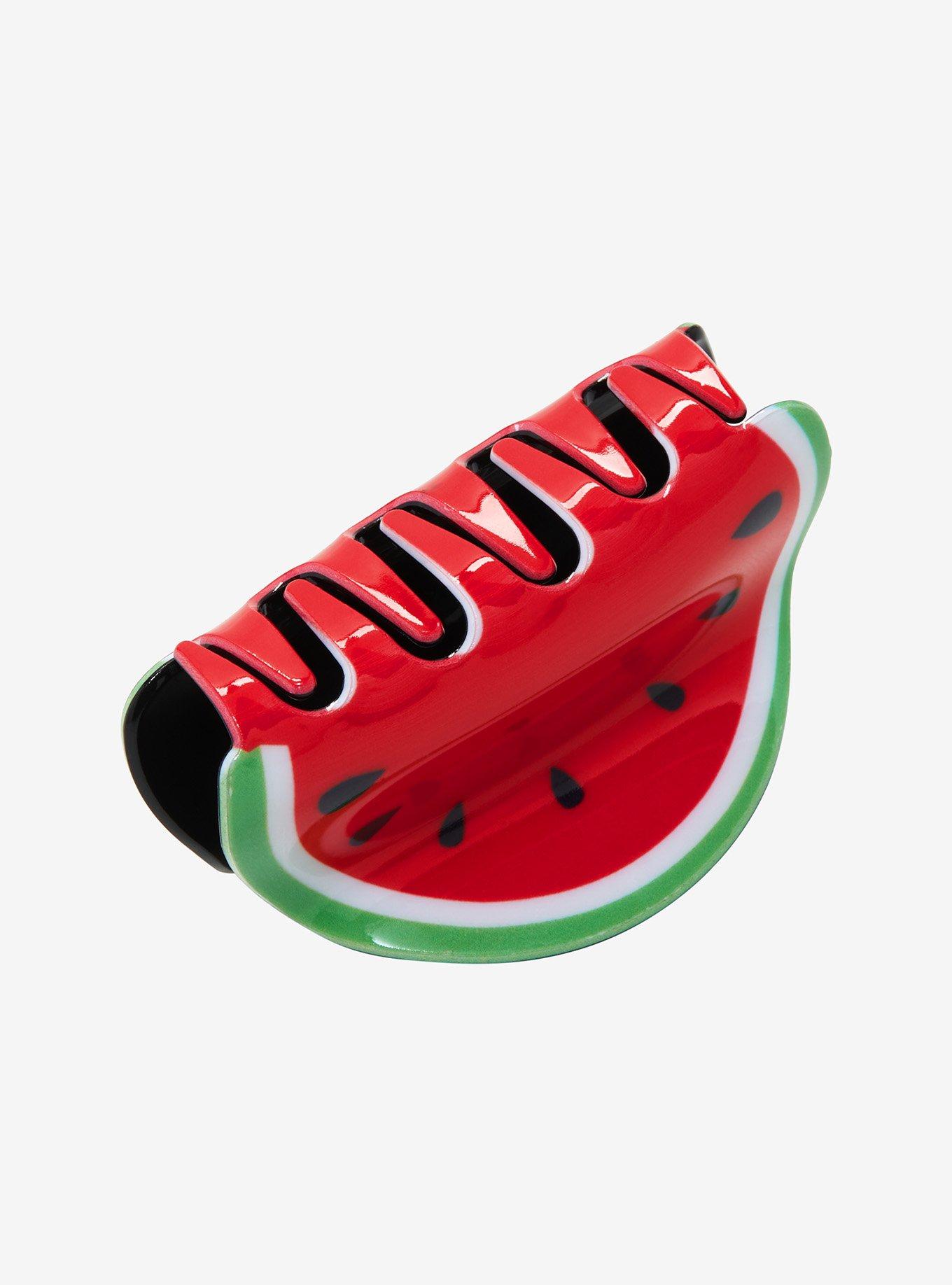 Watermelon Claw Hair Clip, , alternate