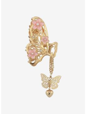 Sweet Society Butterfly Sakura Claw Hair Clip, , hi-res