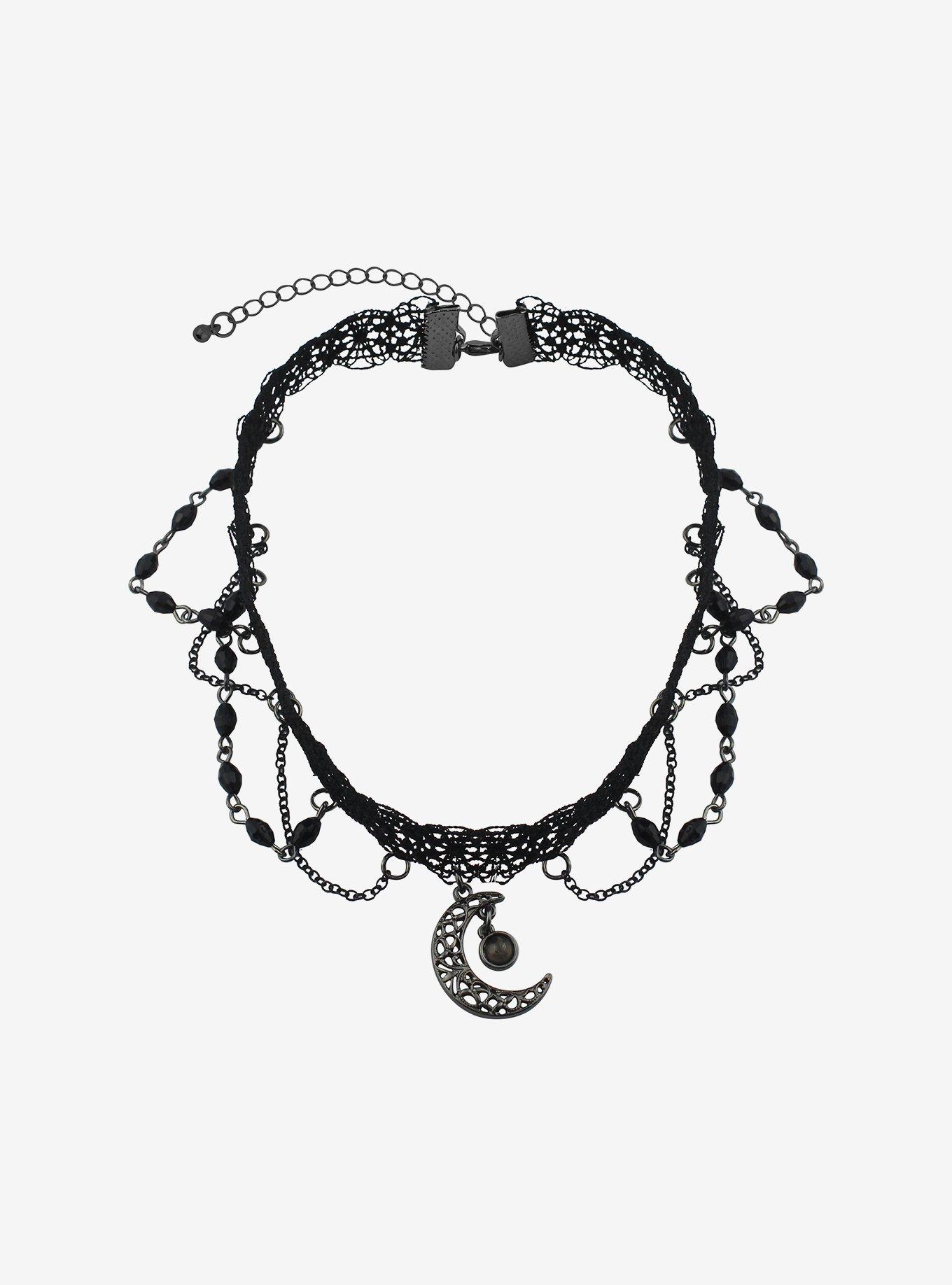 Celestial Rosary Choker, , alternate