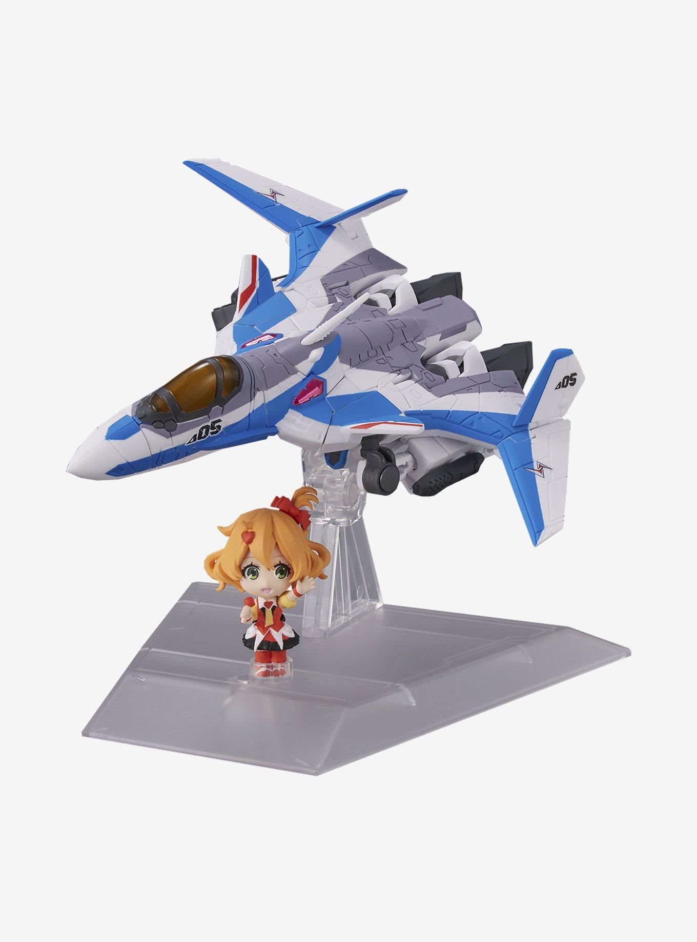 Bandai Spirits Macross Delta Tiny Session VF-31J Siegfried & Freyja Figure, , alternate