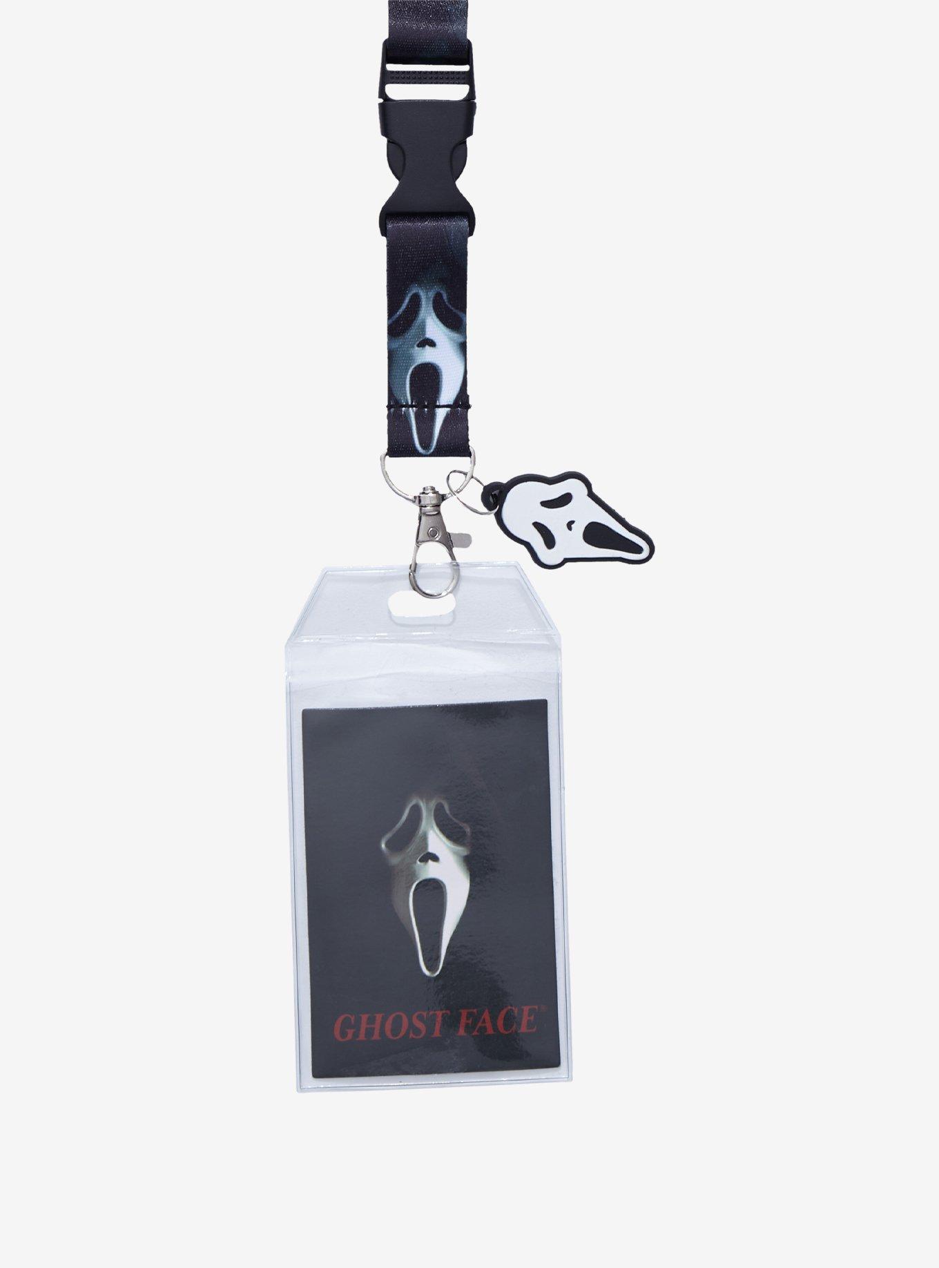 Scream Ghost Face Mask Lanyard, , alternate