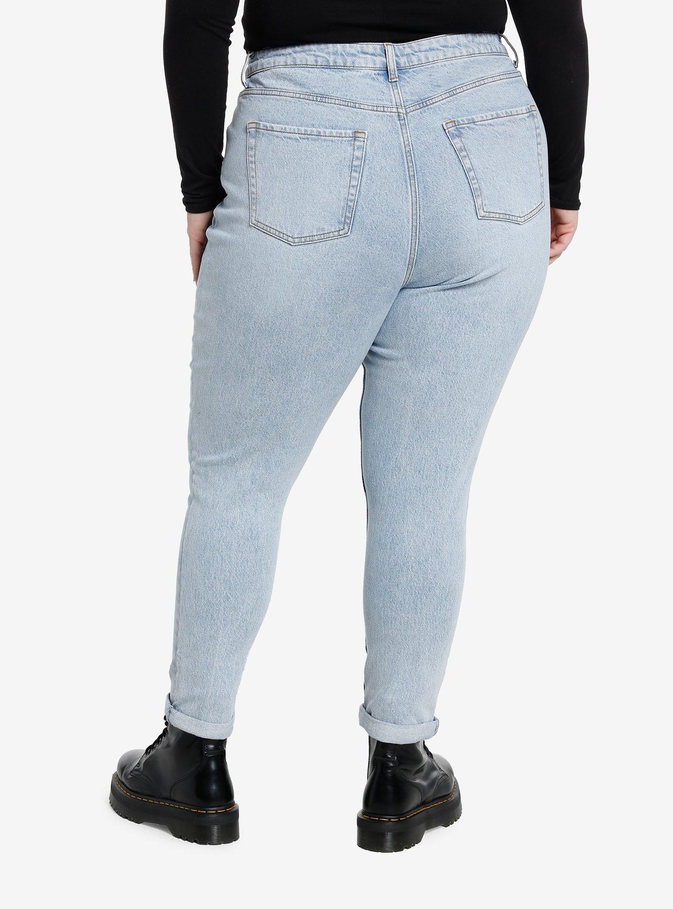 Disney Mulan Mushu Mom Jeans Plus Size, MULTI, alternate