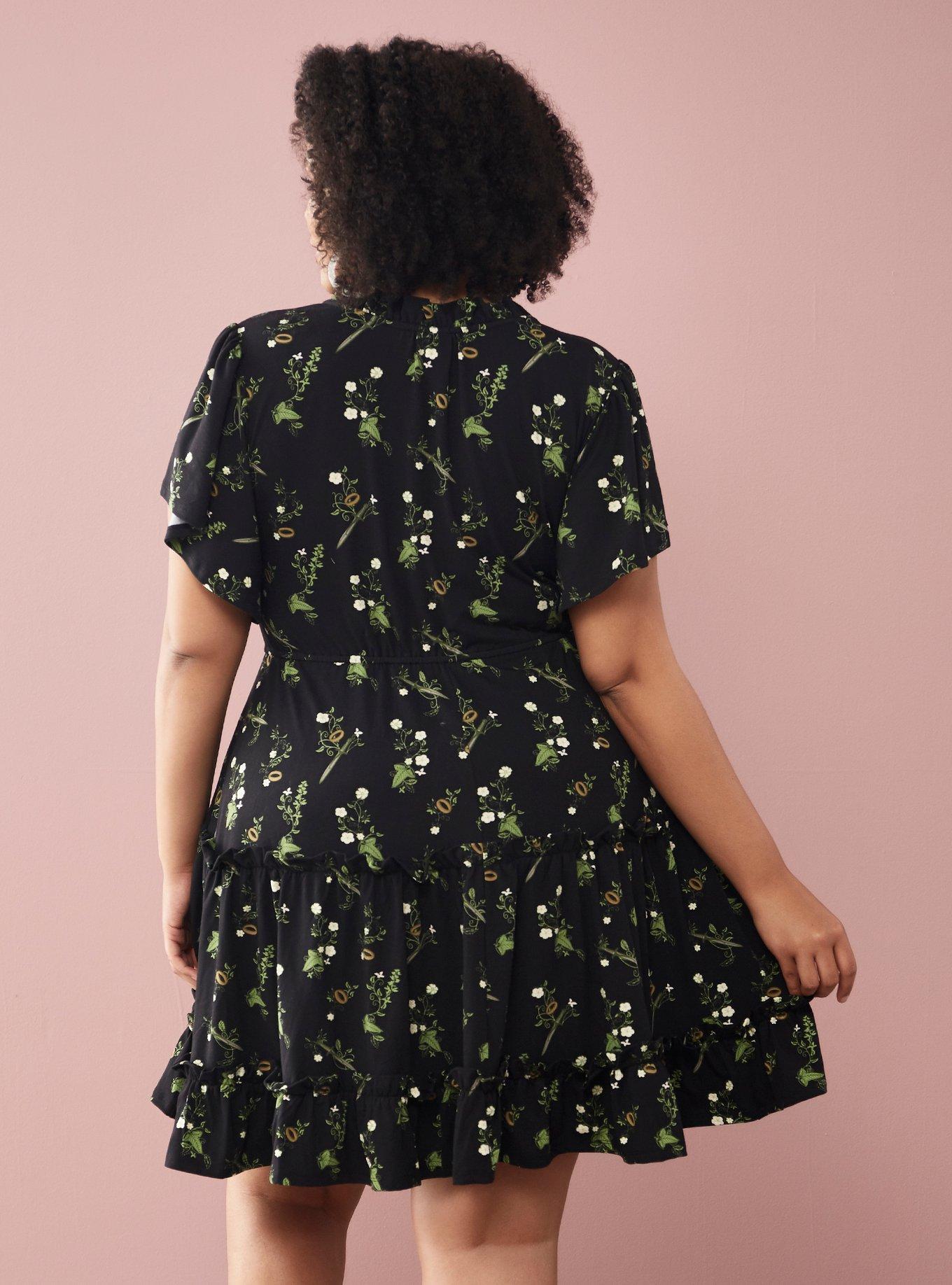 Her Universe The Lord Of The Rings Icons Dress Plus Size Her Universe Exclusive, MULTI, alternate