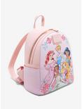 Loungefly Disney Princesses Floral Mini Backpack - BoxLunch Exclusive, , alternate
