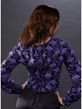 The Witcher Yennefer Flowers Long-Sleeve Top, MULTI, alternate