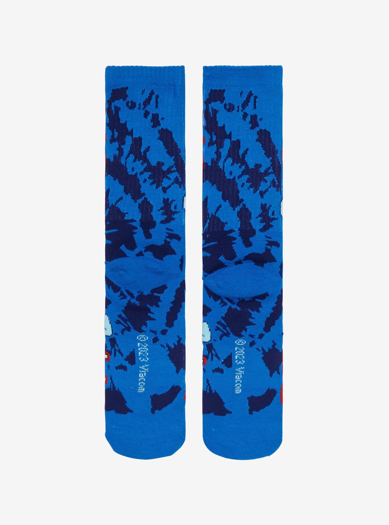 SpongeBob SquarePants Squidward Hate Crew Socks, , alternate