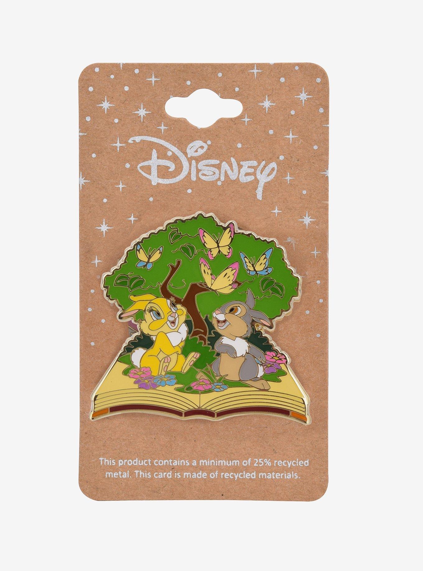 Disney Bambi Thumper & Miss Bunny Enamel Pin - BoxLunch Exclusive, , alternate