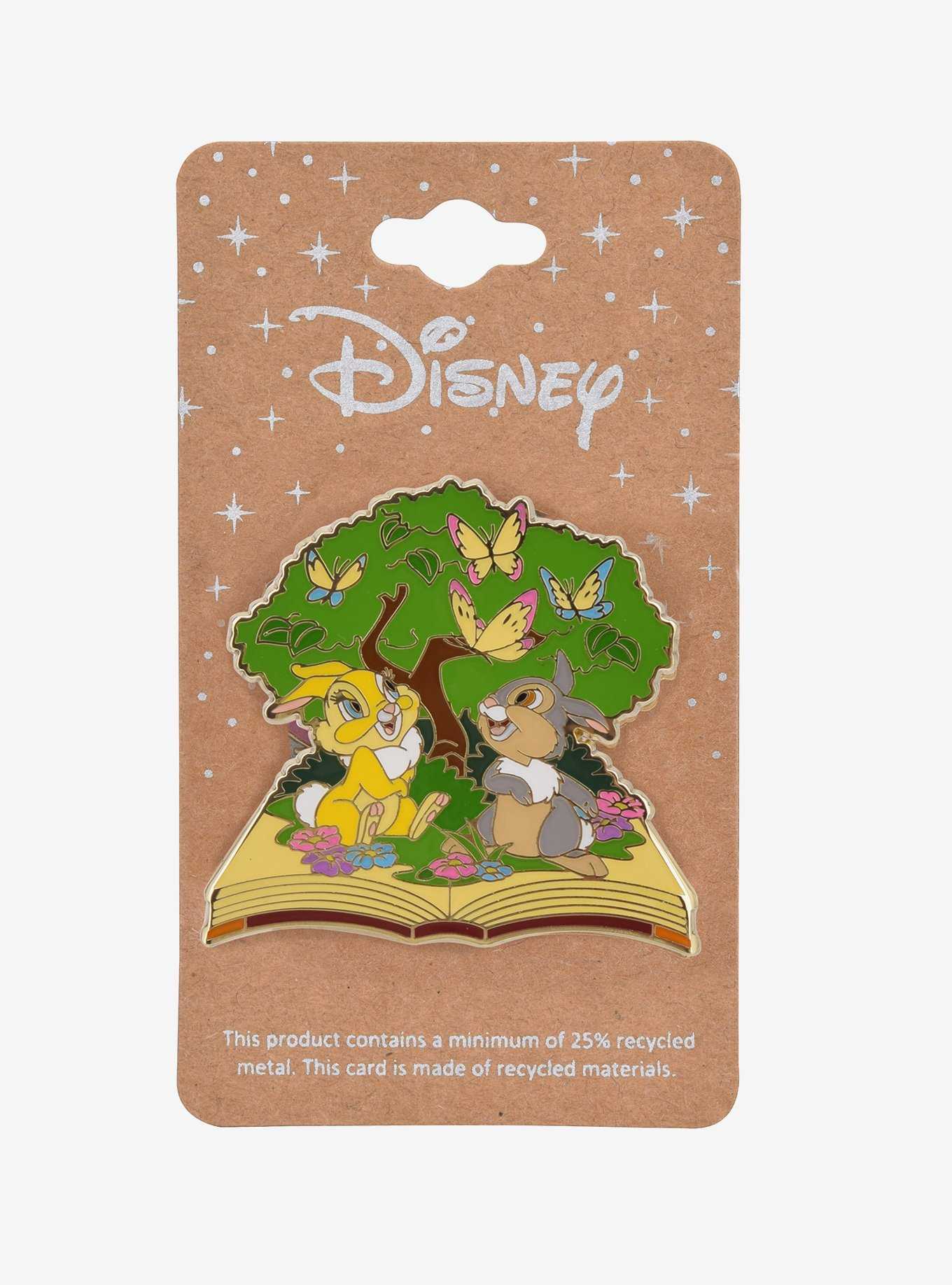 Disney Bambi Thumper & Miss Bunny Enamel Pin - BoxLunch Exclusive, , hi-res