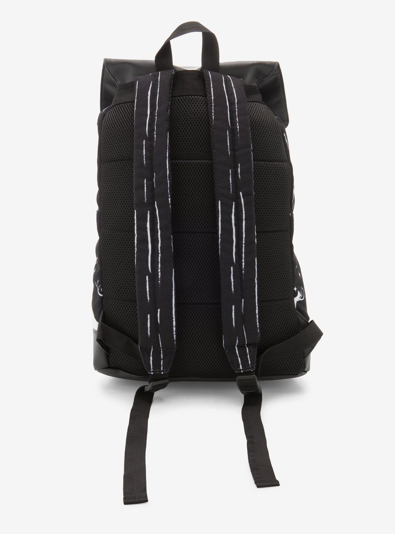 The Nightmare Before Christmas Jack Glow-In-The-Dark Slouch Backpack, , alternate