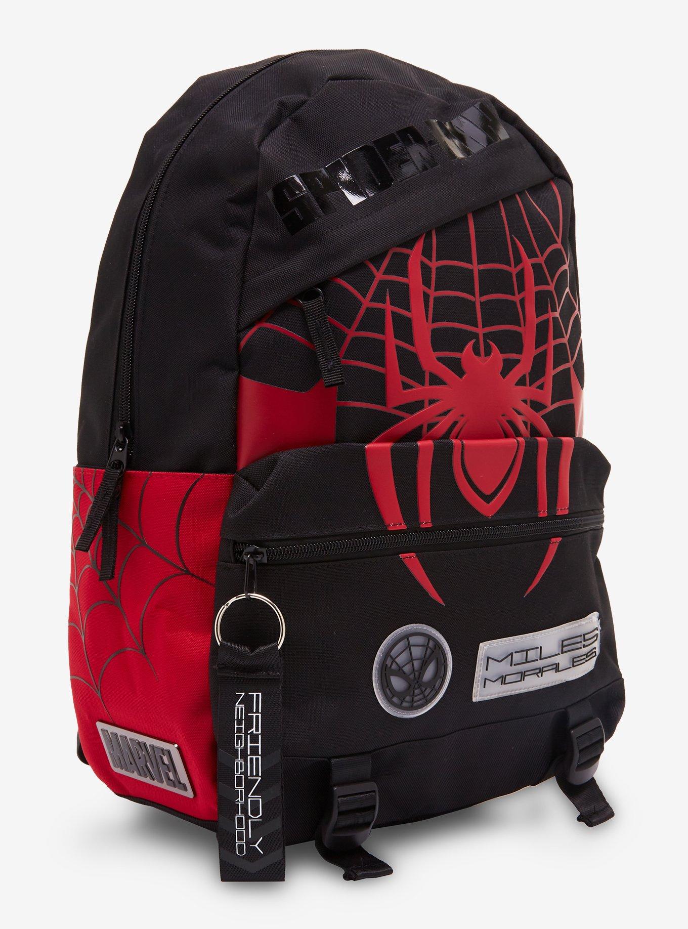 Hot Topic Marvel Spider-Man Pull Tab Backpack