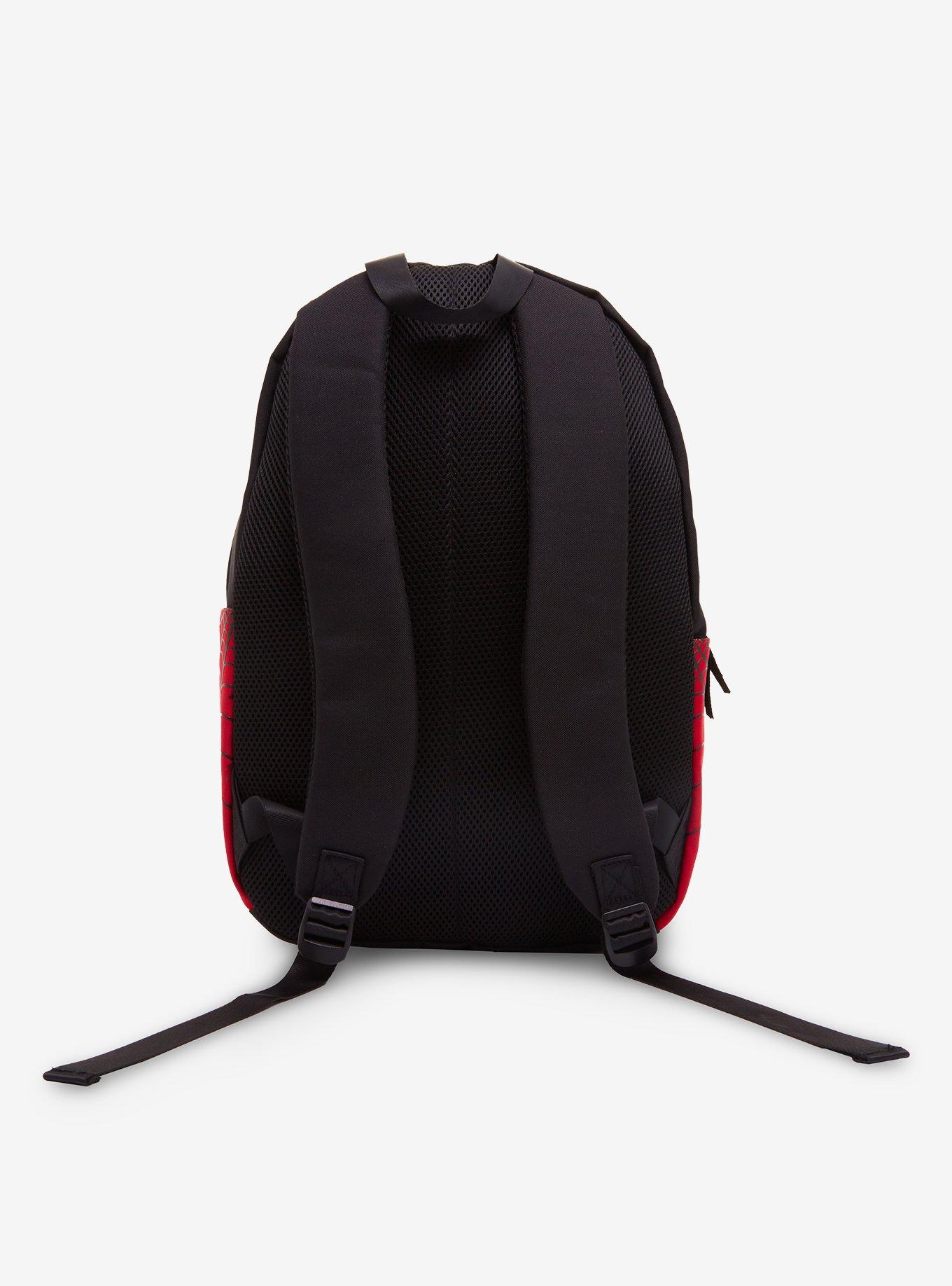 Hot Topic Marvel Spider-Man Pull Tab Backpack, spiders tab 