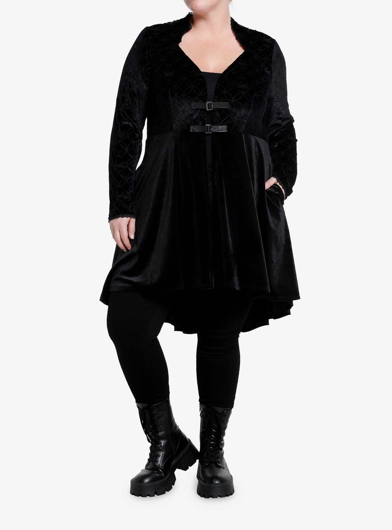 The Witcher Yennefer Velvet Hi-Low Girls Waistcoat Plus Size, , hi-res