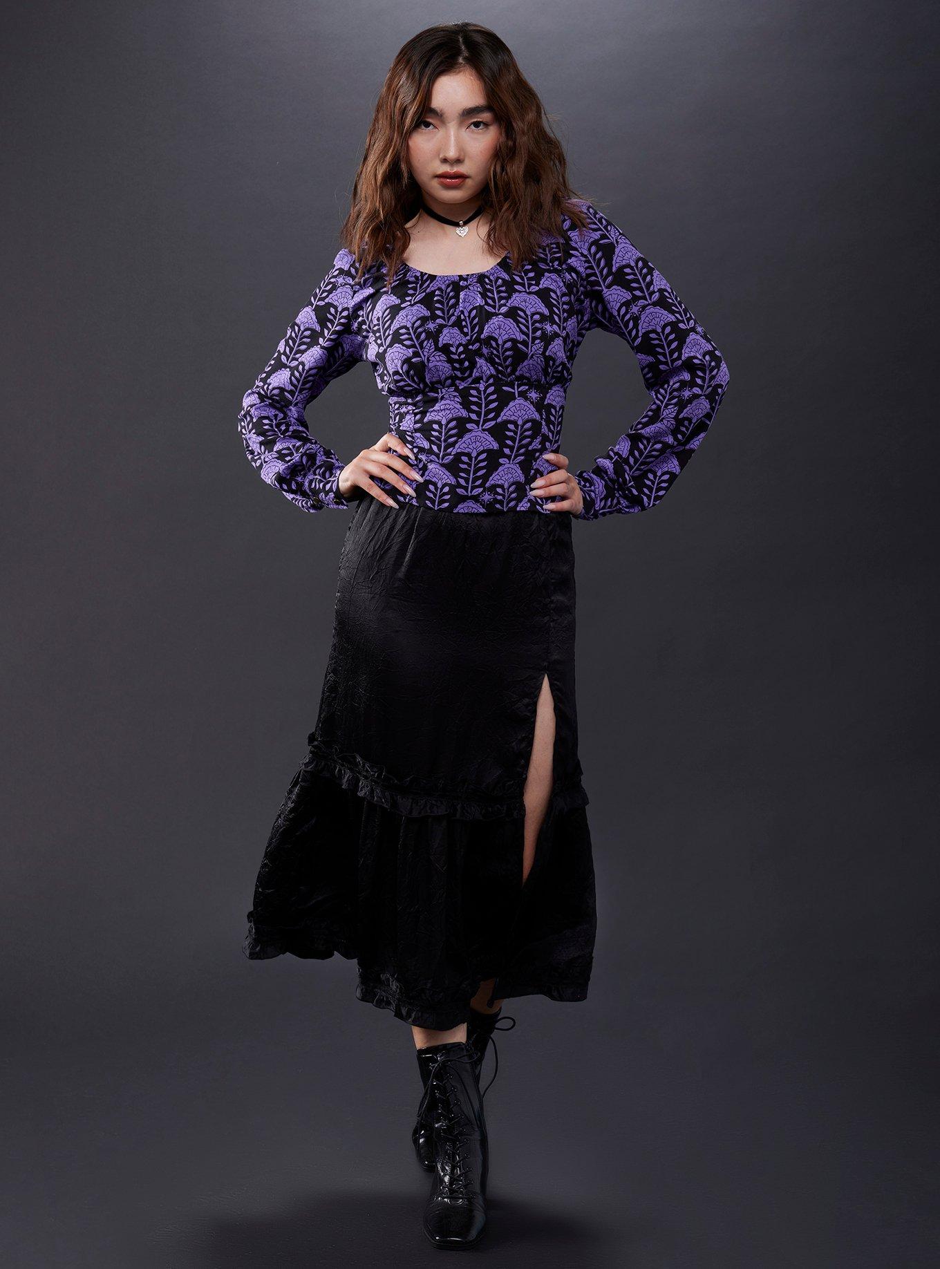 The Witcher Yennefer Flowers Girls Long-Sleeve Top, , hi-res