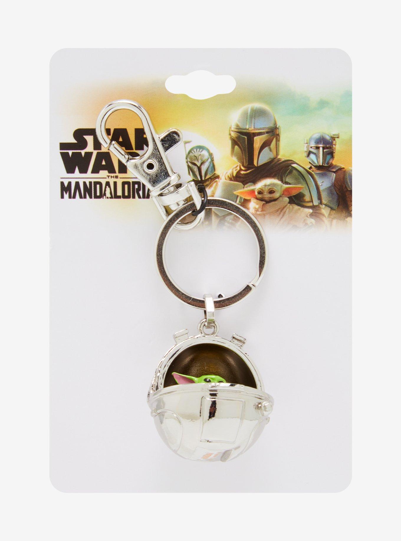 Star Wars The Mandalorian Grogu in Pram Figural Keychain, , alternate