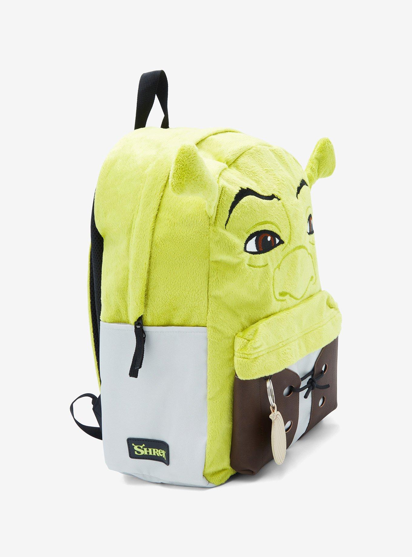 Shrek Fuzzy 3D Ear Backpack, , alternate