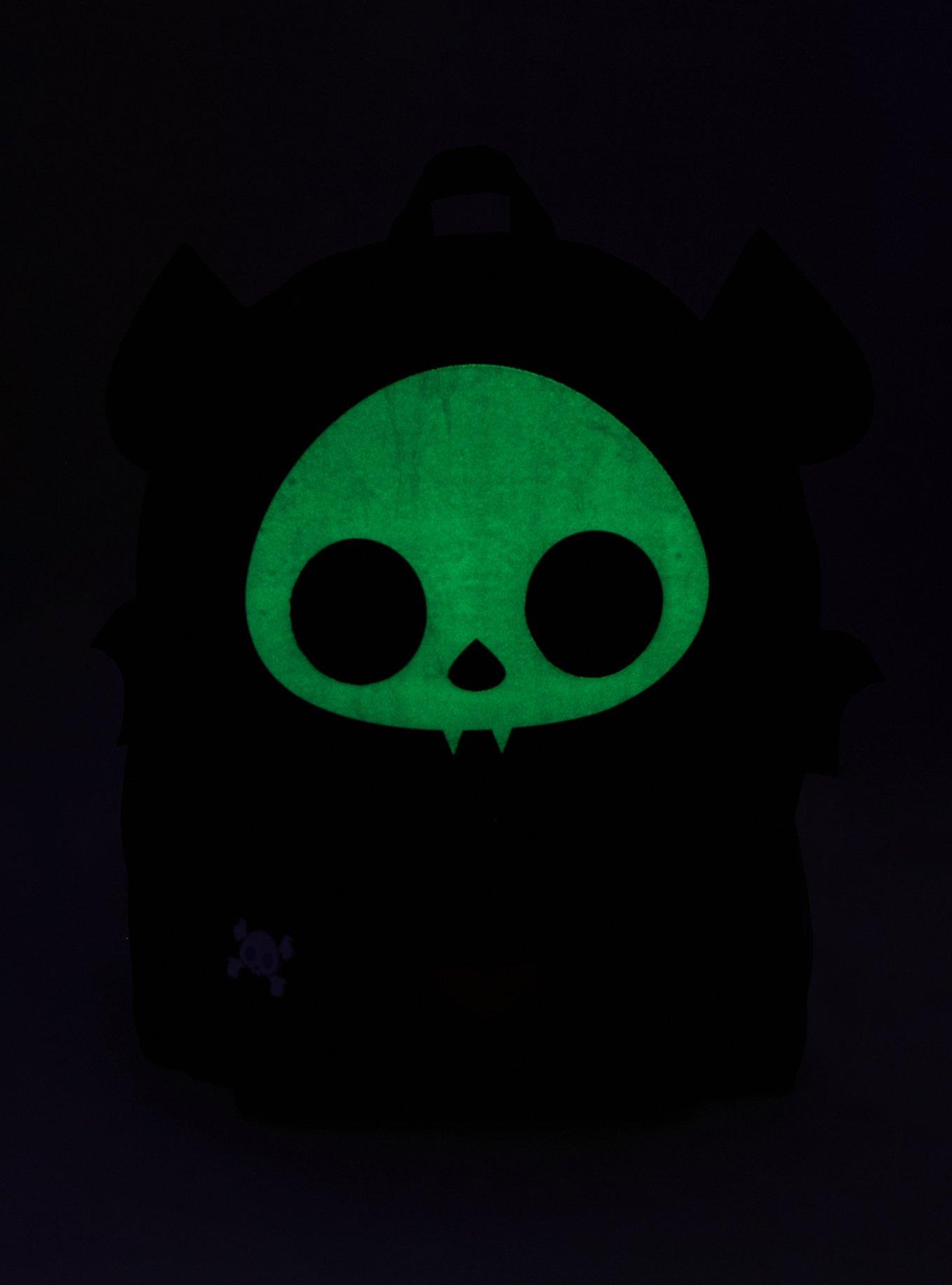 Skelanimals Diego The Bat Glow-In-The-Dark Backpack, , alternate