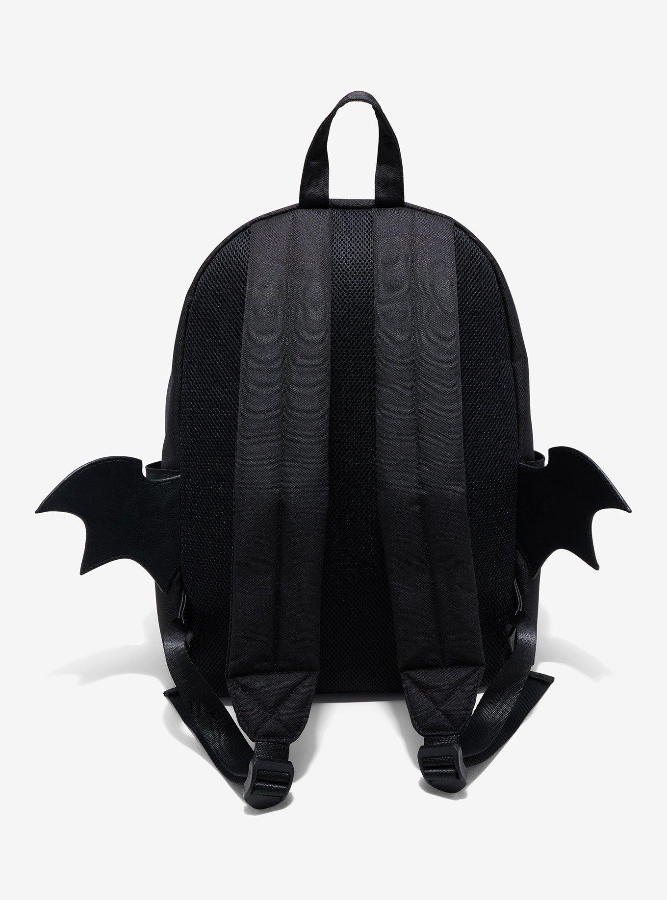 Skelanimals Diego The Bat Glow-In-The-Dark Backpack, , alternate