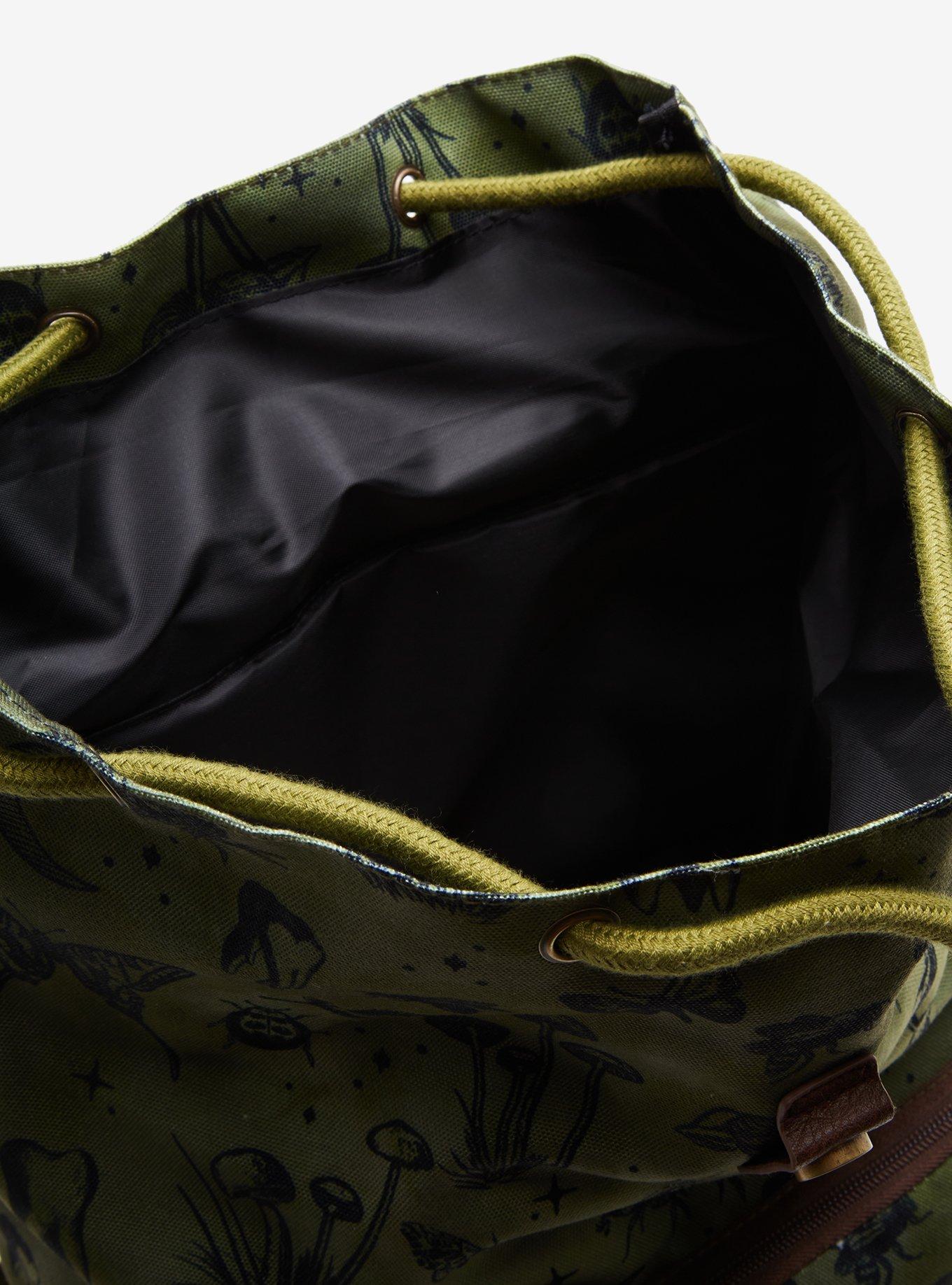 Fairy Grunge Corduroy Slouch Backpack, , alternate