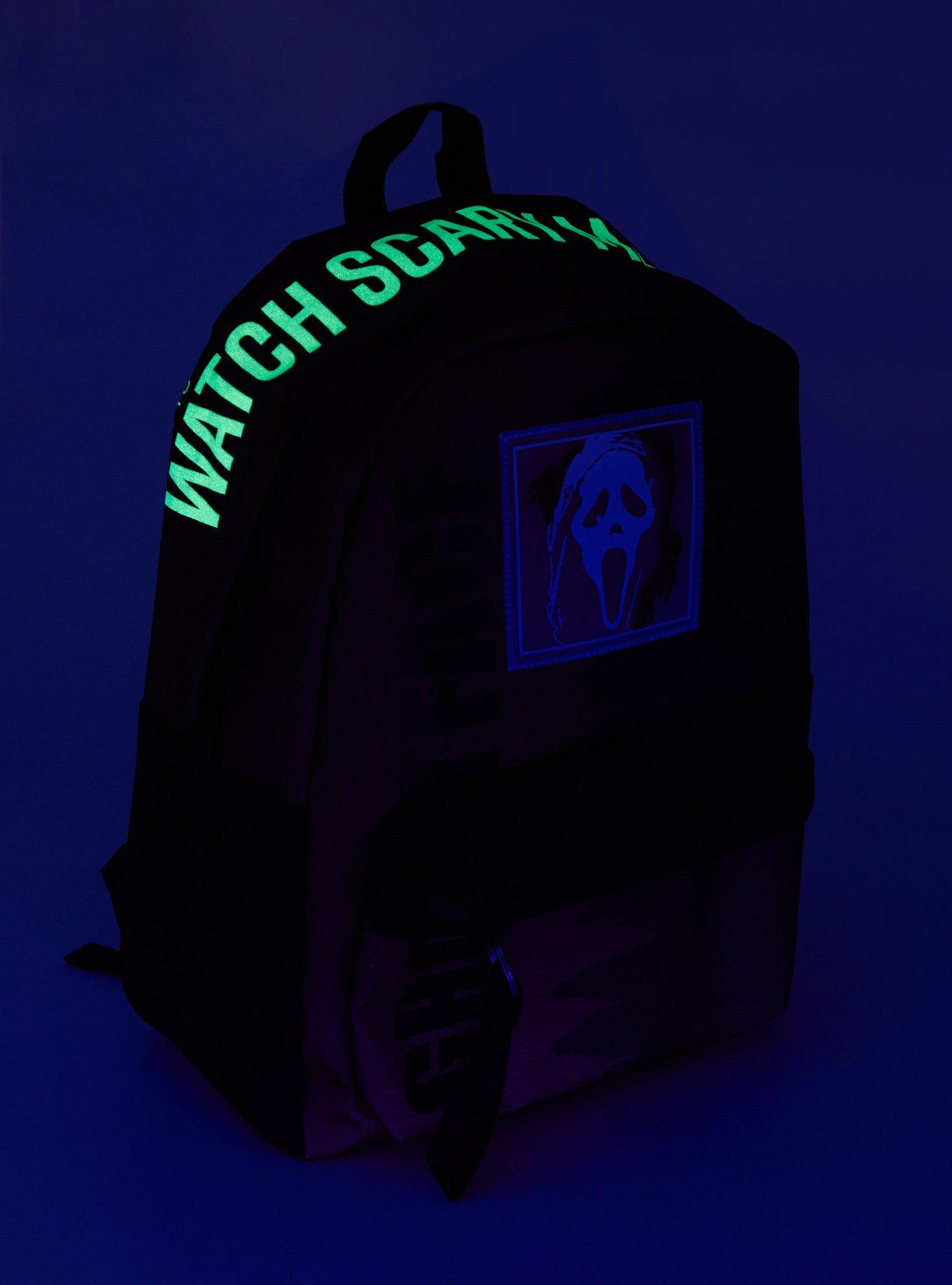 Scream Ghost Face Glow-In-The-Dark Backpack, , alternate