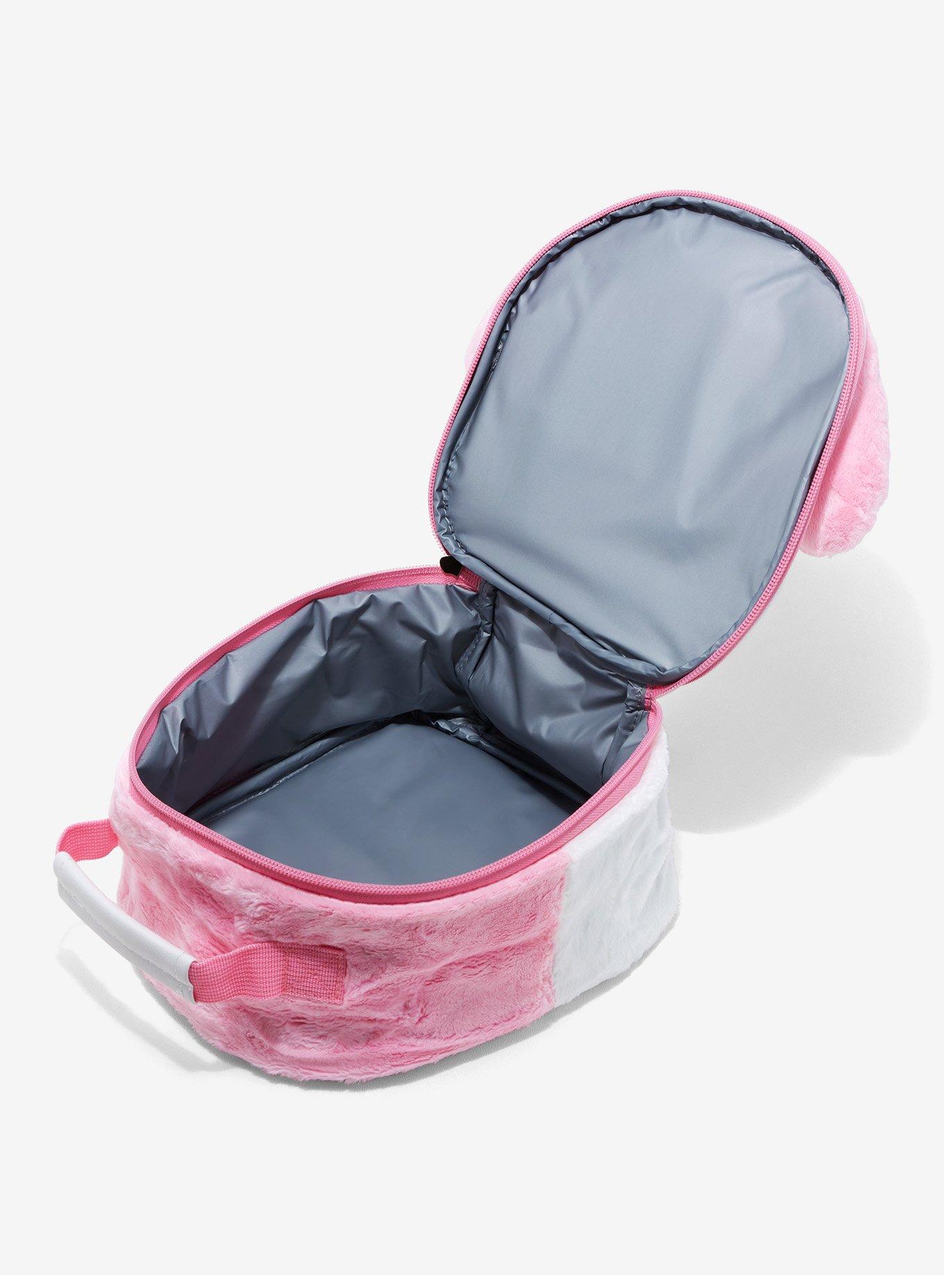 My Melody Furry Figural Lunch Bag, , alternate