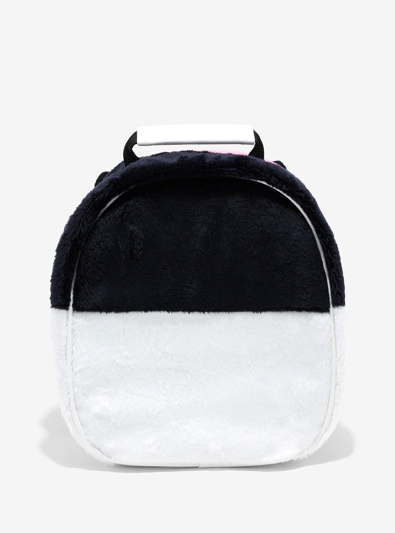 Kuromi Figural Fuzzy Lunch Bag, , alternate