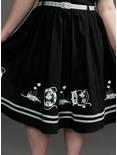 Her Universe Disney Steamboat Willie Sailor Dress Plus Size Her Universe Exclusive, BLACK  WHITE, alternate