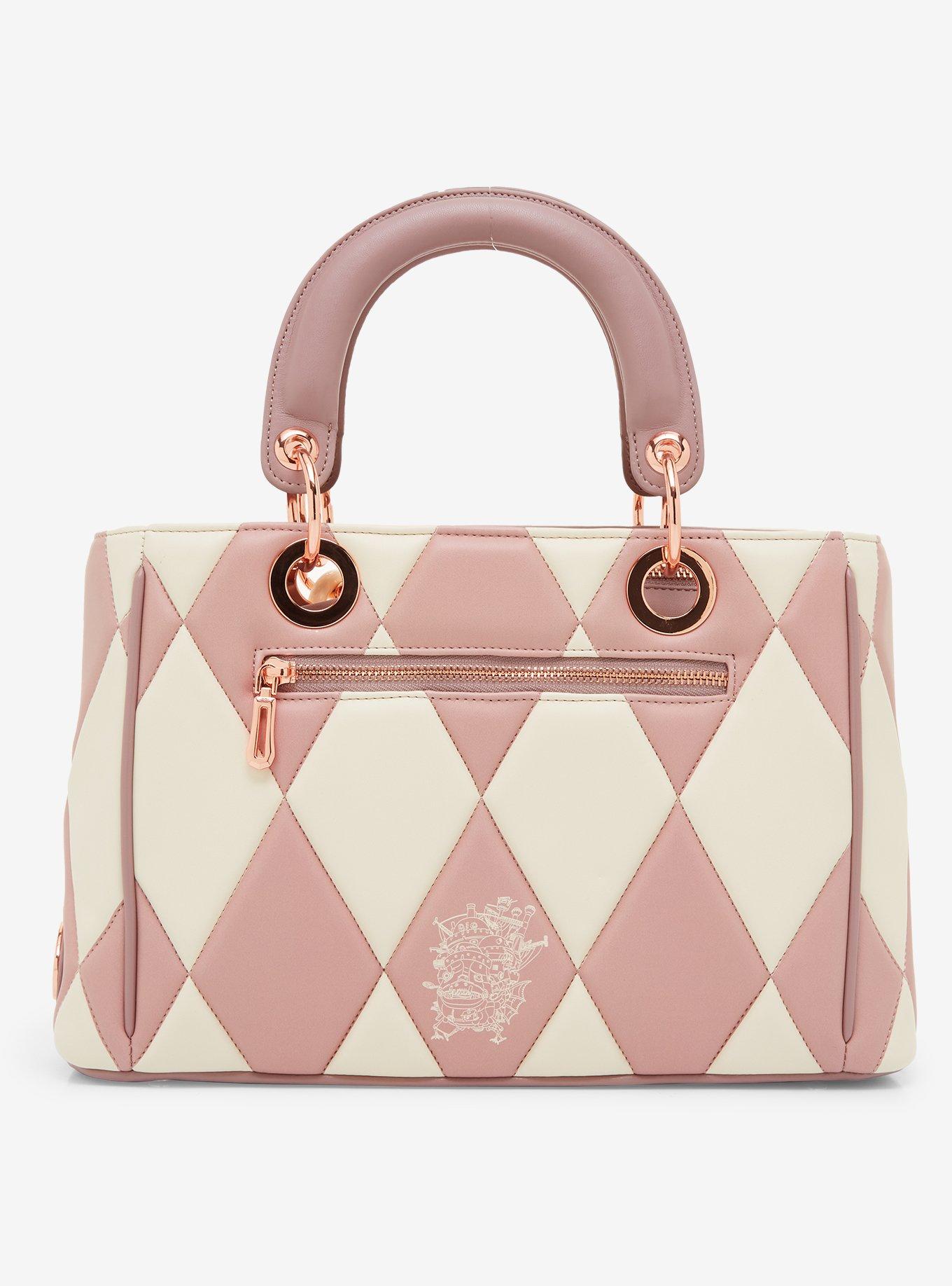 Studio Ghibli Howl's Moving Castle Quilted Icons Handbag - BoxLunch Exclusive, , alternate