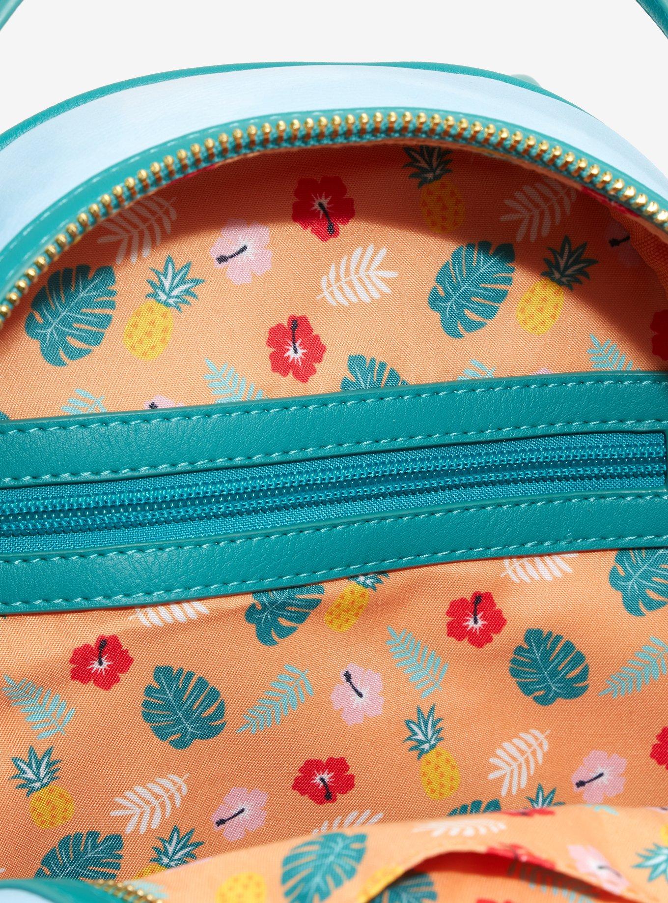 Our Universe Disney Lilo & Stitch: The Series Angel & Stitch Pineapple Mini Backpack - BoxLunch Exclusive, , alternate