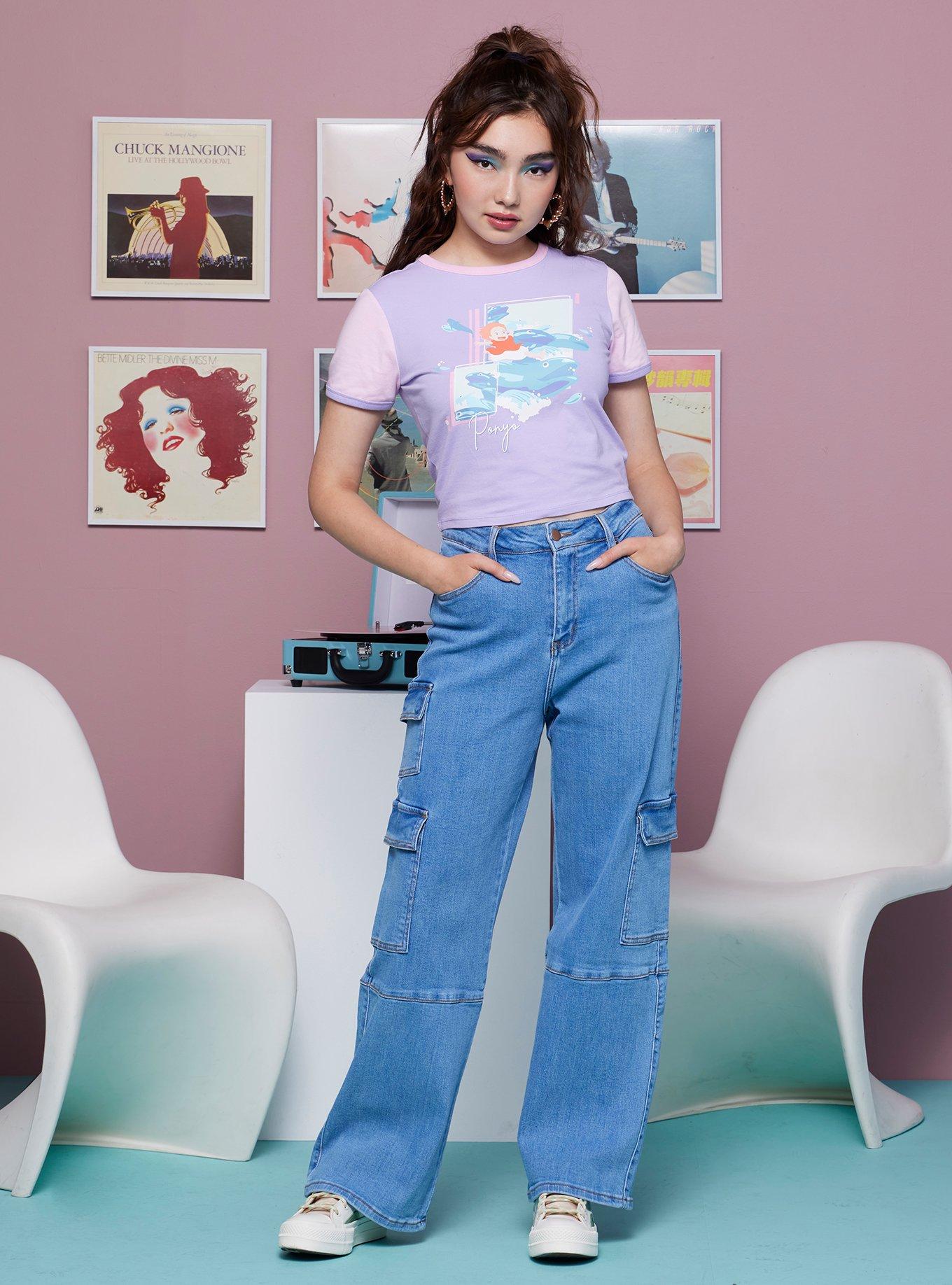Her Universe Studio Ghibli Ponyo Pastel Block Baby T-Shirt, , hi-res