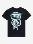 Beartooth Snake Logo T-Shirt, BLACK, alternate