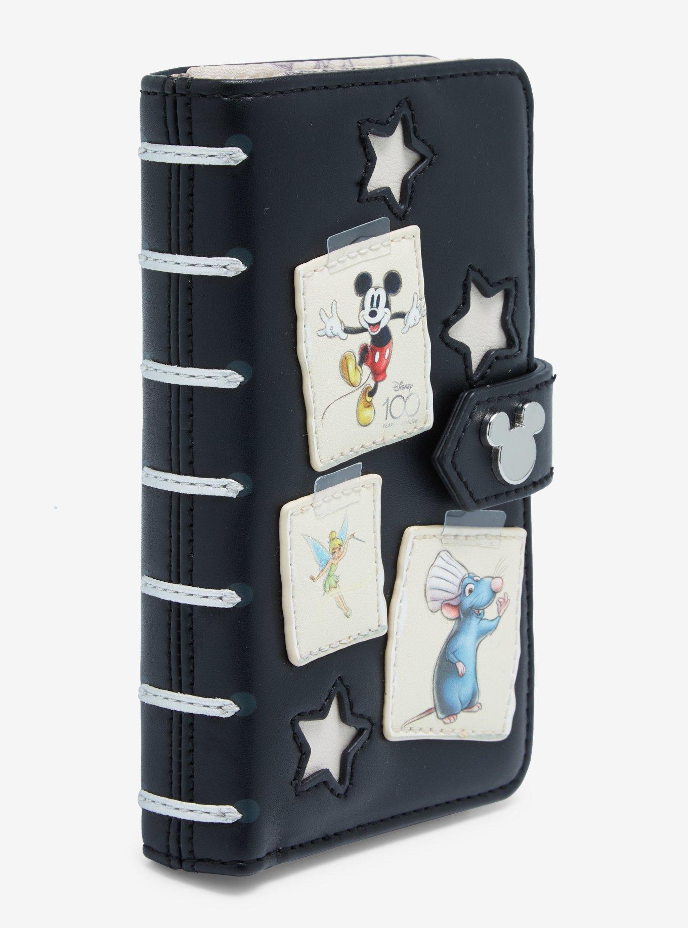 Loungefly Disney100 Mickey Mouse Sketchbook Wallet, , alternate