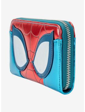 Loungefly Marvel Spider-Man Metallic Zip Wallet, , hi-res