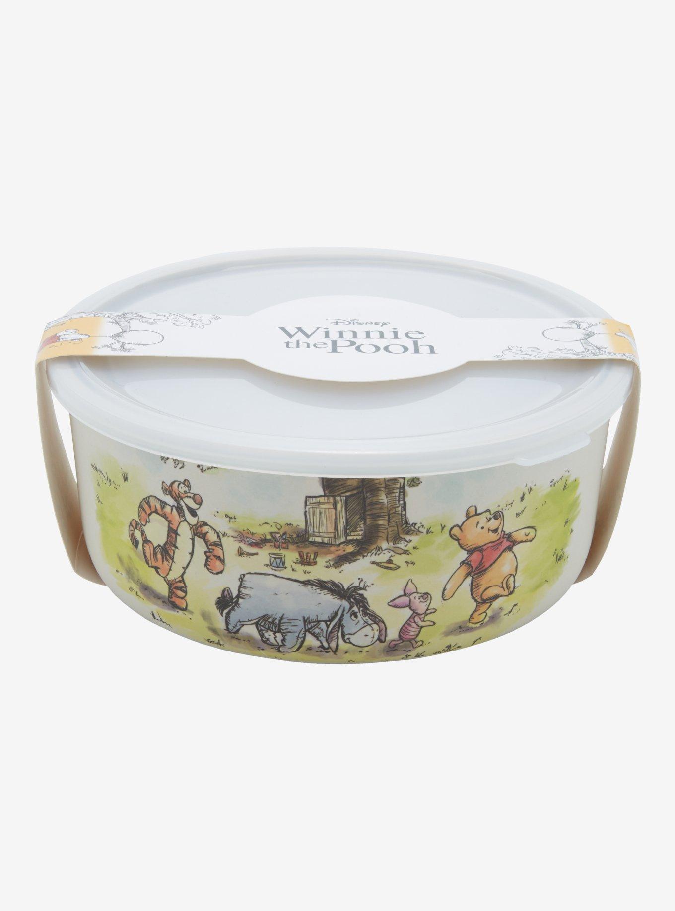 Disney Winnie the Pooh Watercolor Scenes Food Container Set, , alternate