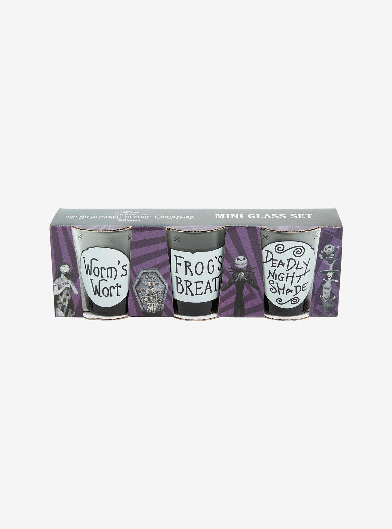 Disney The Nightmare Before Christmas 30th Anniversary Potion Bottle Mini Glass Set, , alternate