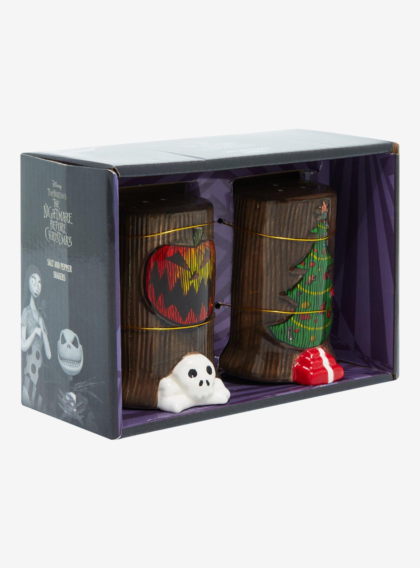 Disney The Nightmare Before Christmas Holiday Door Figural Salt & Pepper Shaker Set, , alternate