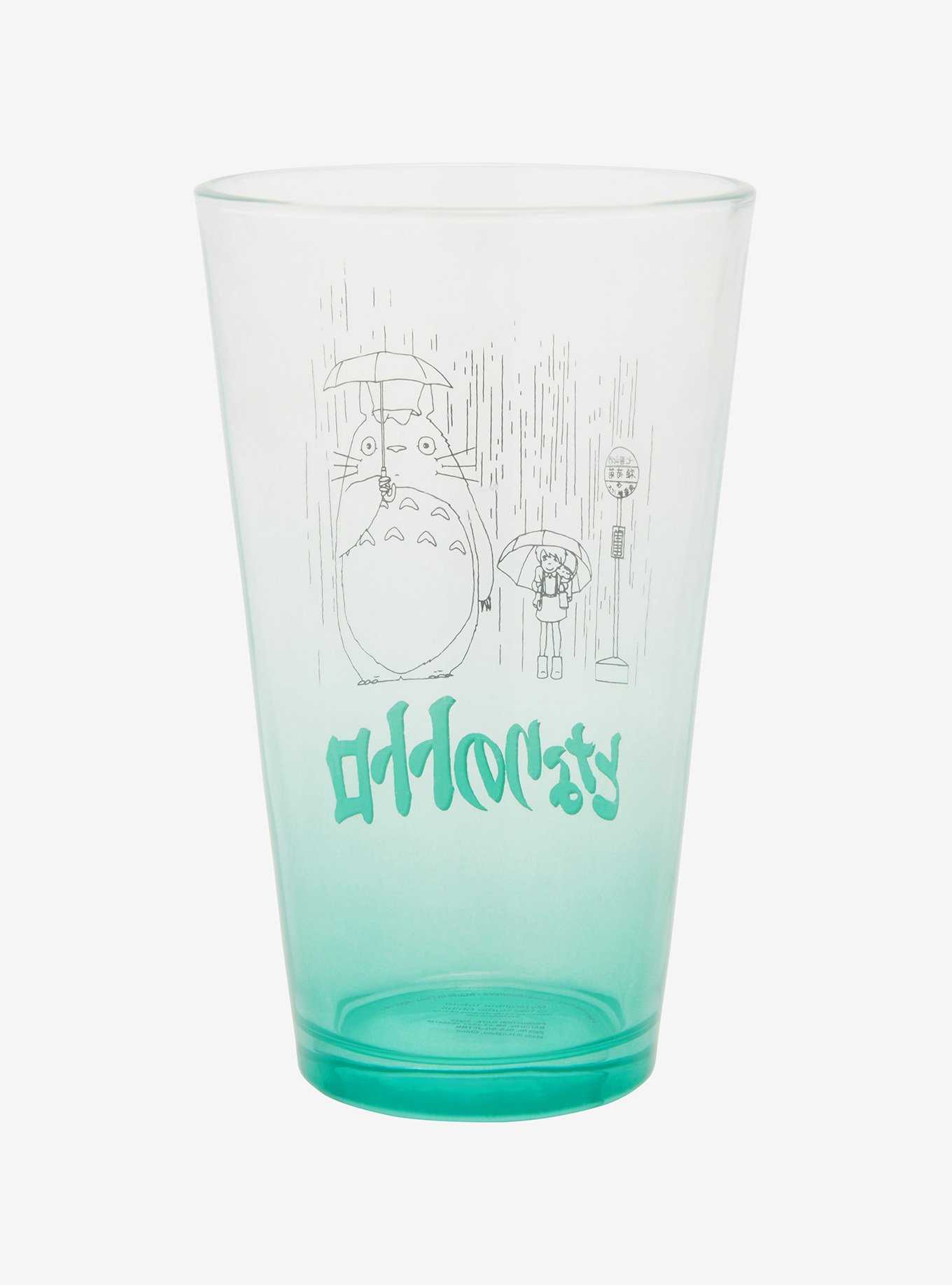 Studio Ghibli My Neighbor Totoro Character Outline Ombre Pint Glass - BoxLunch Exclusive, , hi-res