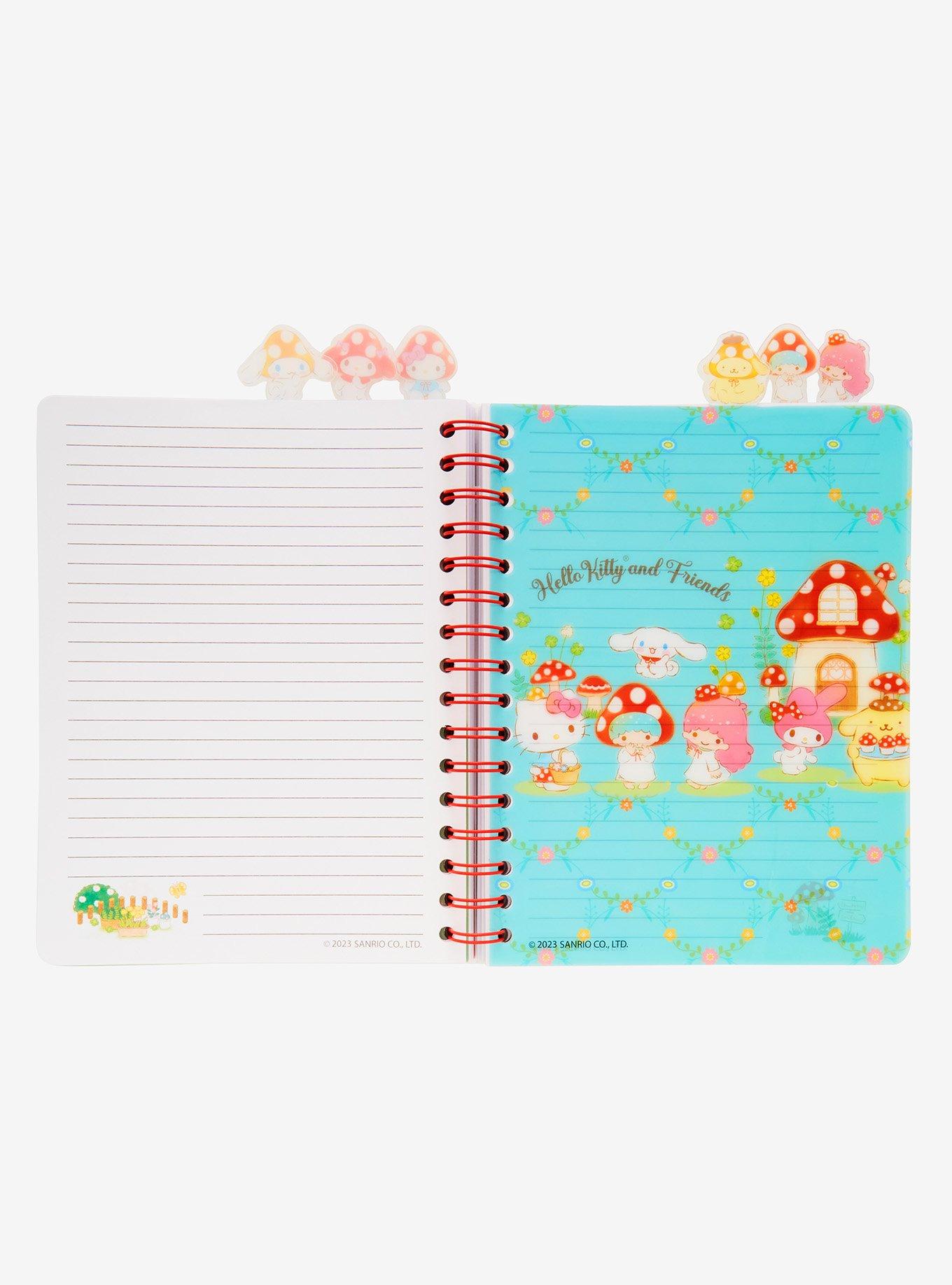 Sanrio Hello Kitty and Friends Mushroom Tab Journal , , alternate