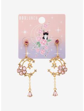 Celestial Sakura Blossoms Earrings - BoxLunch Exclusive, , hi-res