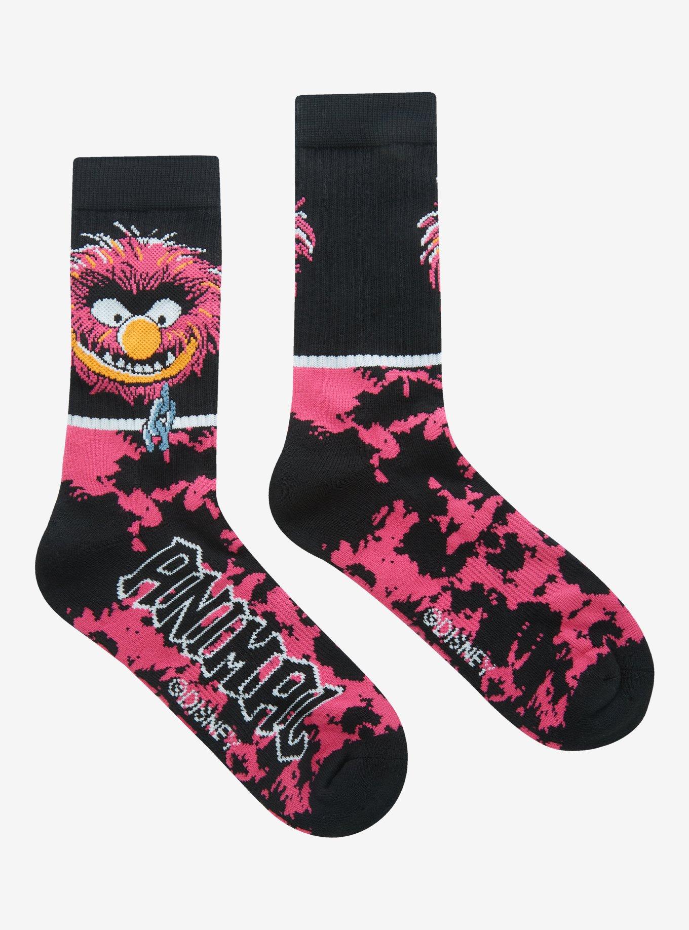 Disney The Muppets Animal Metal Crew Socks, , alternate