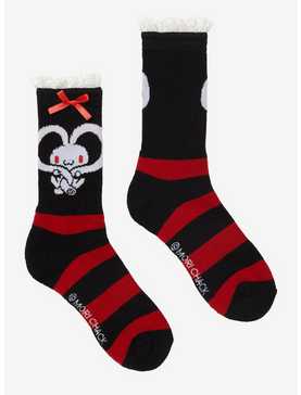 All Purpose Bunny Lace Crew Socks, , hi-res