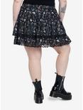 The Nightmare Before Christmas Tiered Skirt Plus Size, MULTI, alternate