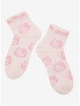Hello Kitty Mesh Bow Ankle Socks, , alternate