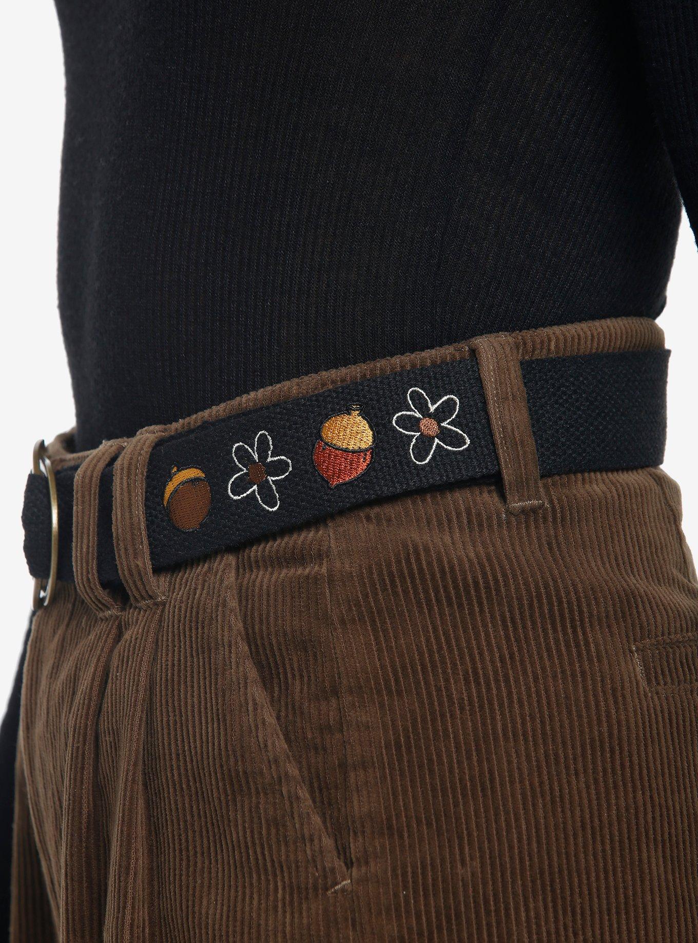 Her Universe Disney Chip 'N' Dale Corduroy Shorts, BROWN, alternate