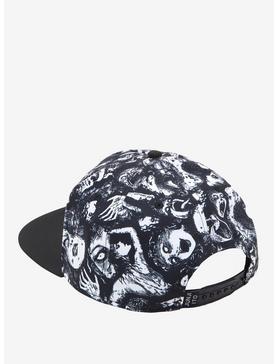 Junji Ito Faces Collage Snapback Hat, , hi-res