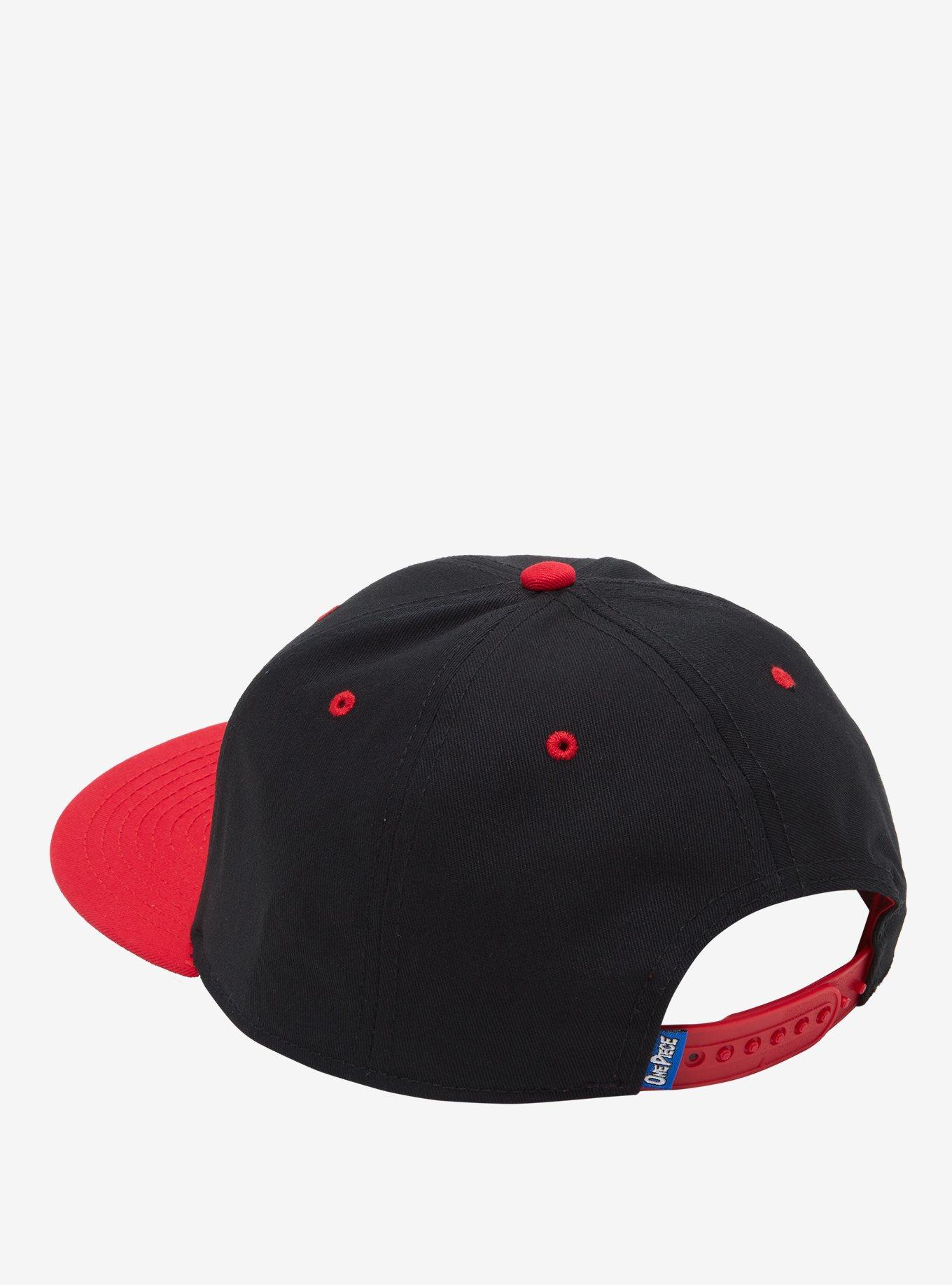 One Piece Straw Hats Jolly Roger Snapback Hat, , alternate