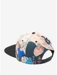 One Piece Straw Hats Map Snapback Hat, , alternate