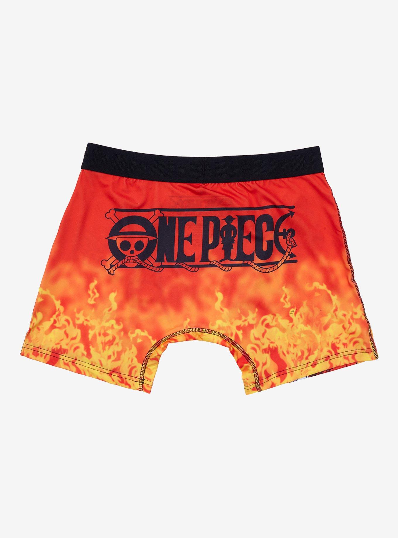 One Piece Ace & Luffy Boxer Briefs, MULTI, alternate