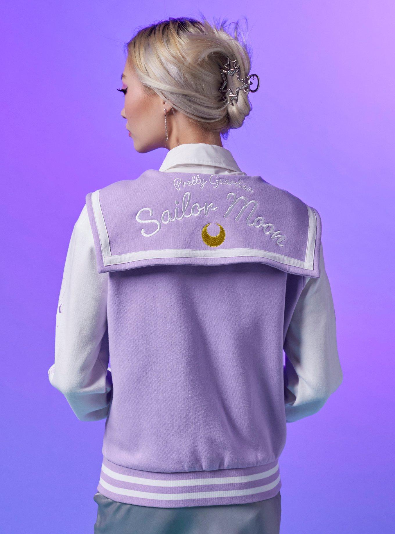 Pretty Guardian Sailor Moon Embroidered Varsity Jacket, MULTI, alternate
