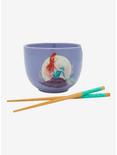Disney The Little Mermaid Ariel Ramen Bowl With Chopsticks, , alternate
